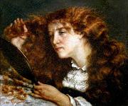 Gustave Courbet La belle Irlandaise (Portrait of Jo) Spain oil painting artist